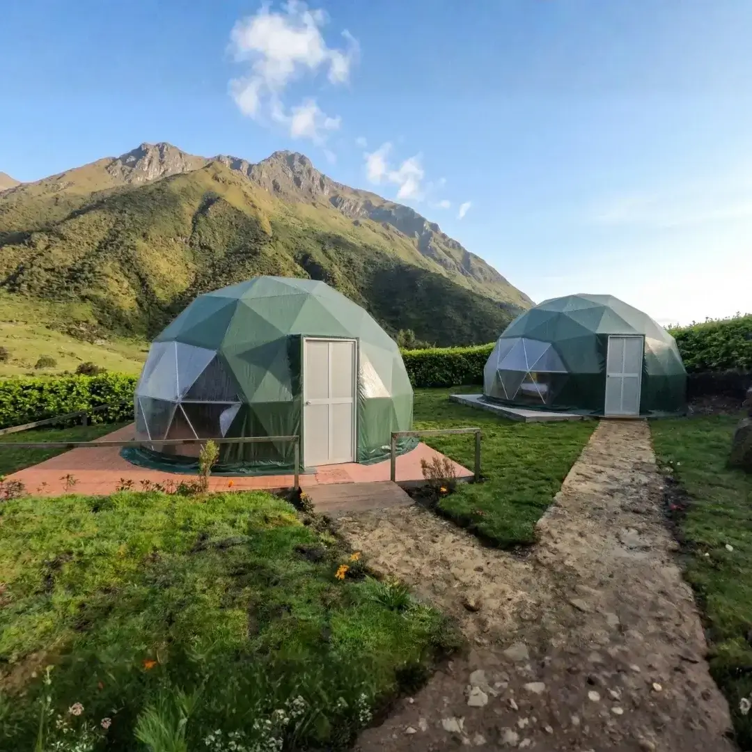 Glamping in the Peruvian Andes